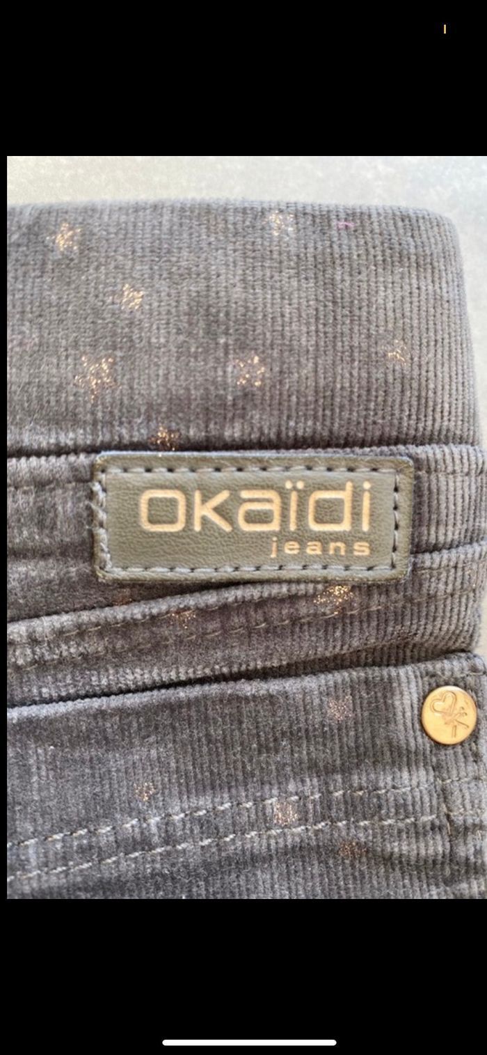 Jean velours Okaïdi 24 mois - photo numéro 10