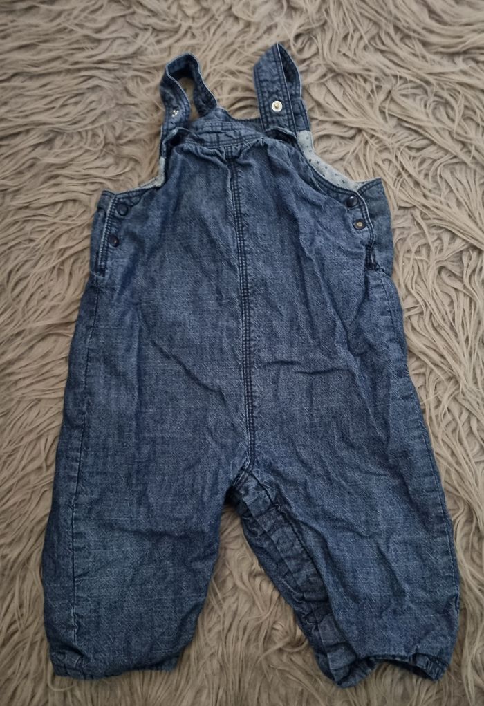 Salopette en jean 9mois mixte