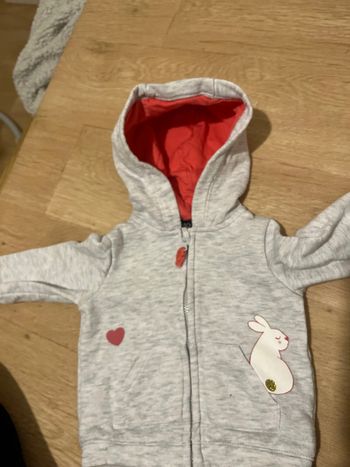 Gilet capuche