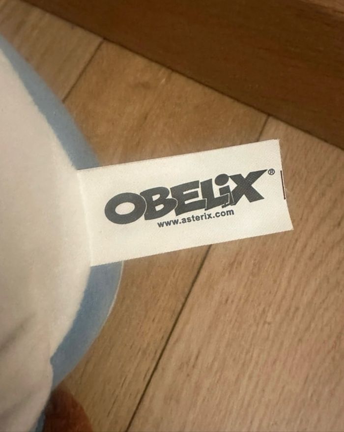Peluche Obélix, parc Astérix comme neuve - photo numéro 4