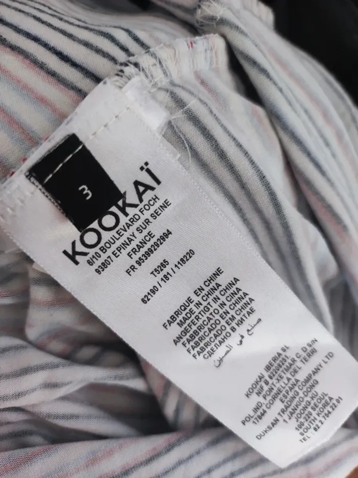 T shirt brodé taille 3 - photo numéro 5