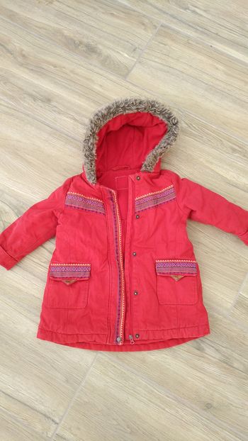 Manteau fille hiver 2 ans
