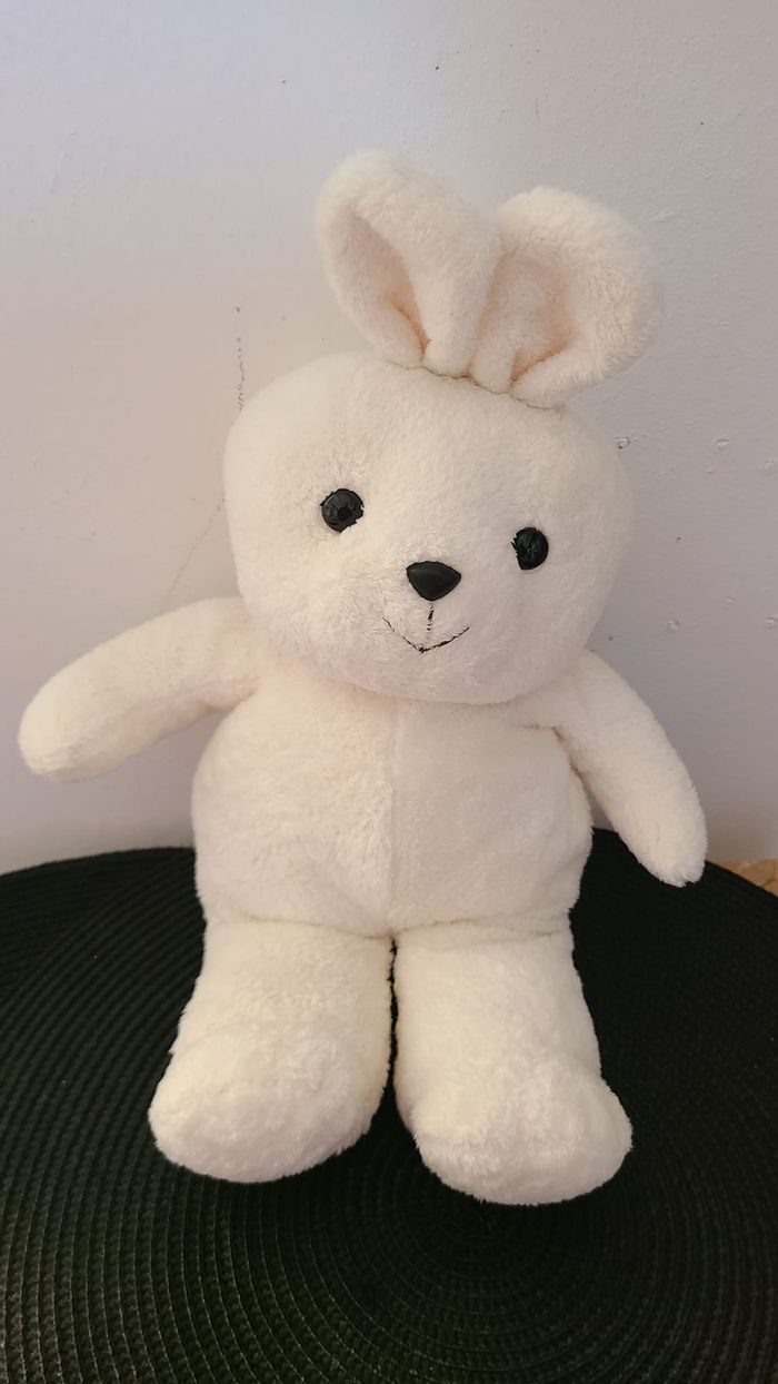 Doudou Lapin blanc Ajena - photo numéro 4