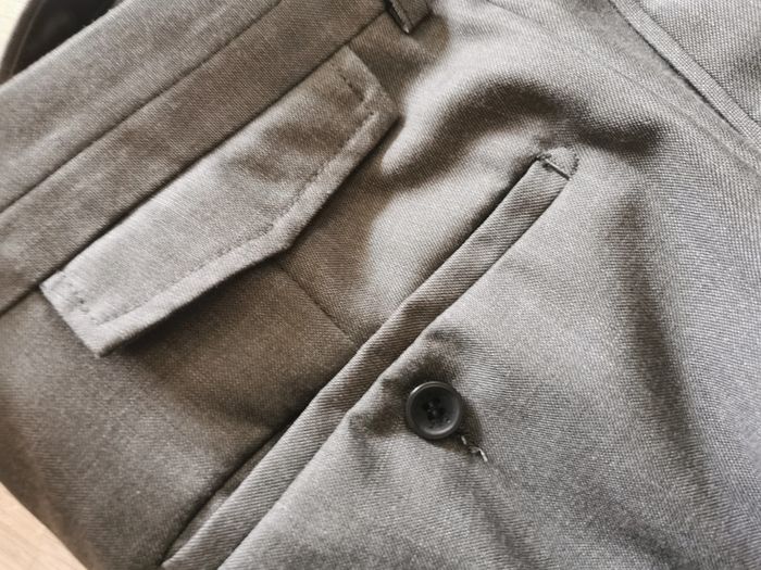 Pantalon gris droit femme Izac - photo numéro 3
