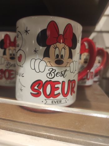 Mug Minnie sœur Disneyland Paris