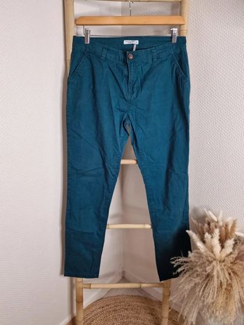 Pantalon Fashion Private Company, bleu canard - taille 42 💎