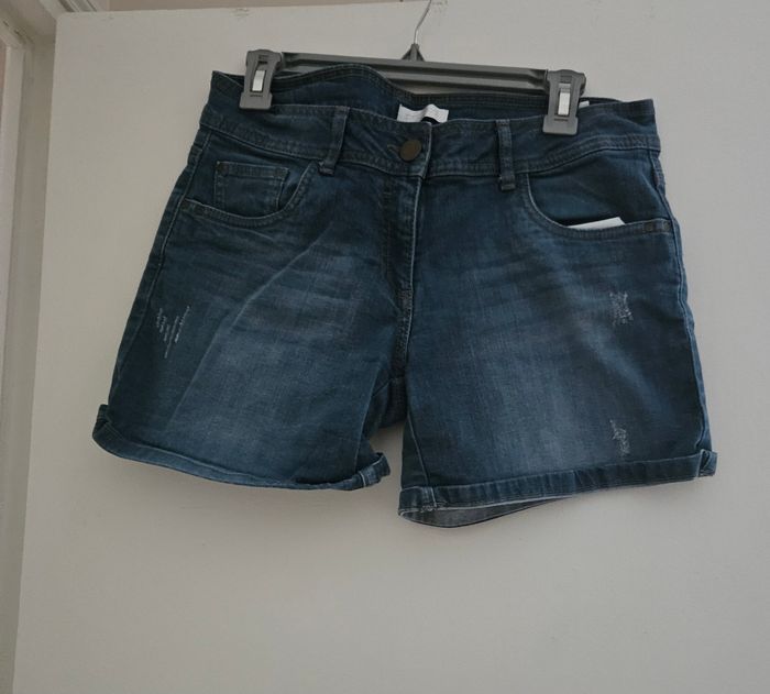 Short en jean femme taille L - photo numéro 2