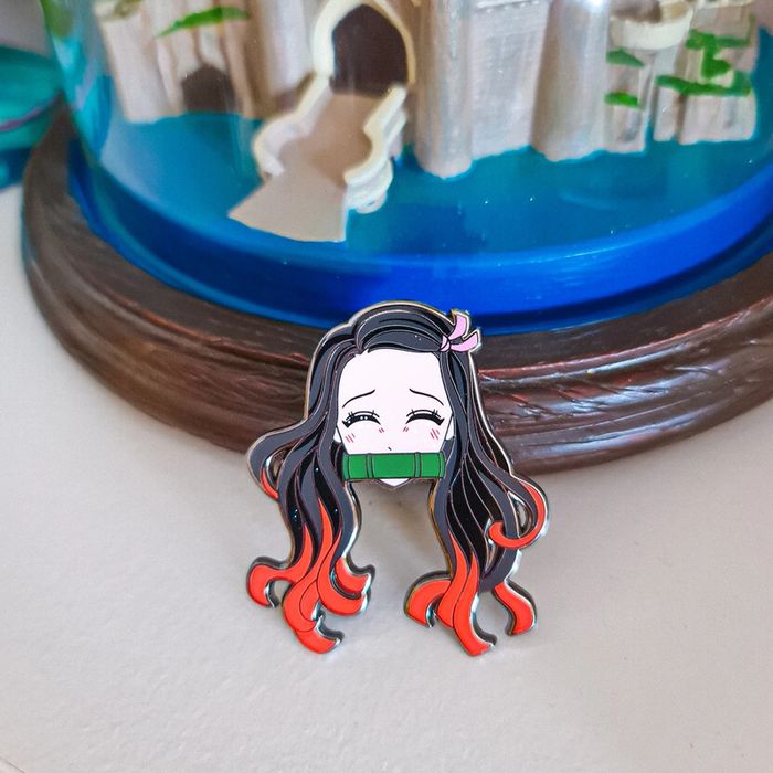 Pins demon slayer nezuko animé manga fantasy