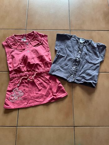 Ensemble fille 24 mois