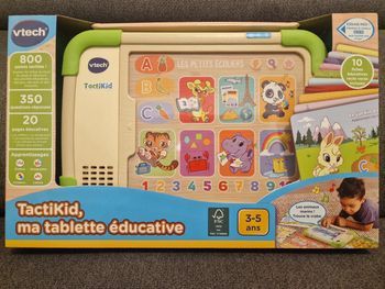 Vtech tablette interactive éducative TactiKid