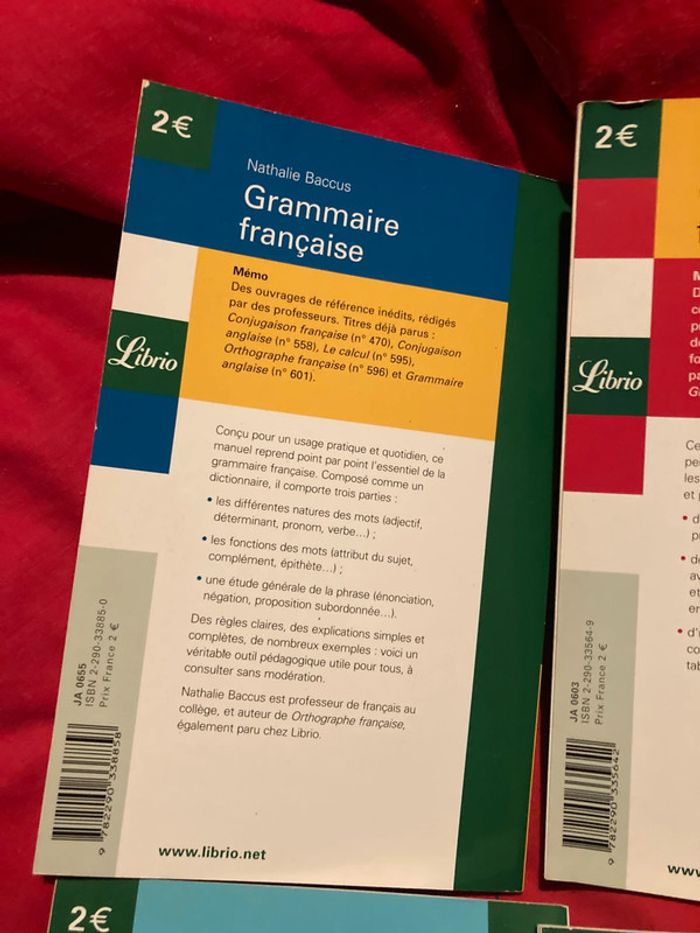 Lot de 4 livres de français - photo numéro 7