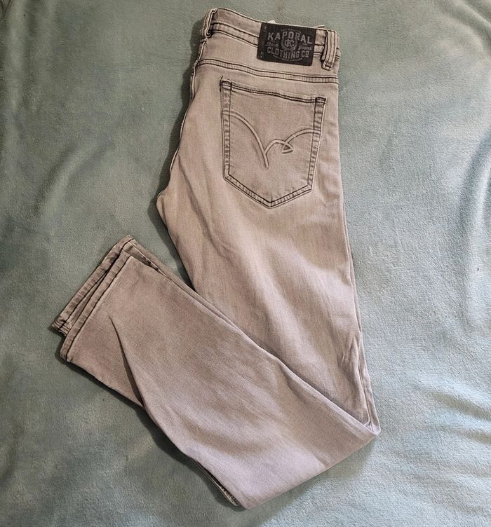 Jeans Stretch Vintage Y2K 👖 Kaporal - Taille W34 L34 - FR44
