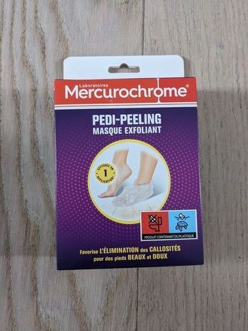 Mercurochrome pedi peeling neuf