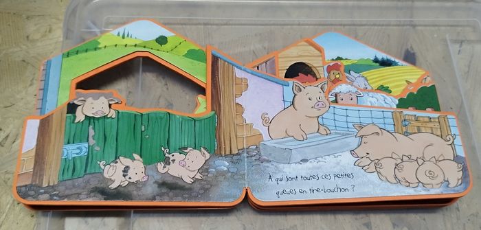 Livre en mousse "dans la ferme" - photo numéro 3