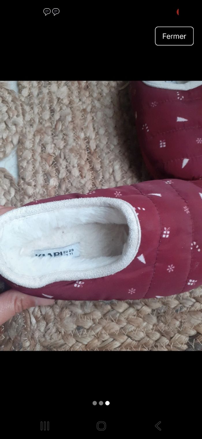 Adorables chaussons comme neufs - photo numéro 3