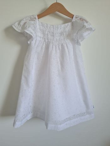 Robe Blanche Sergent Major 4 ans