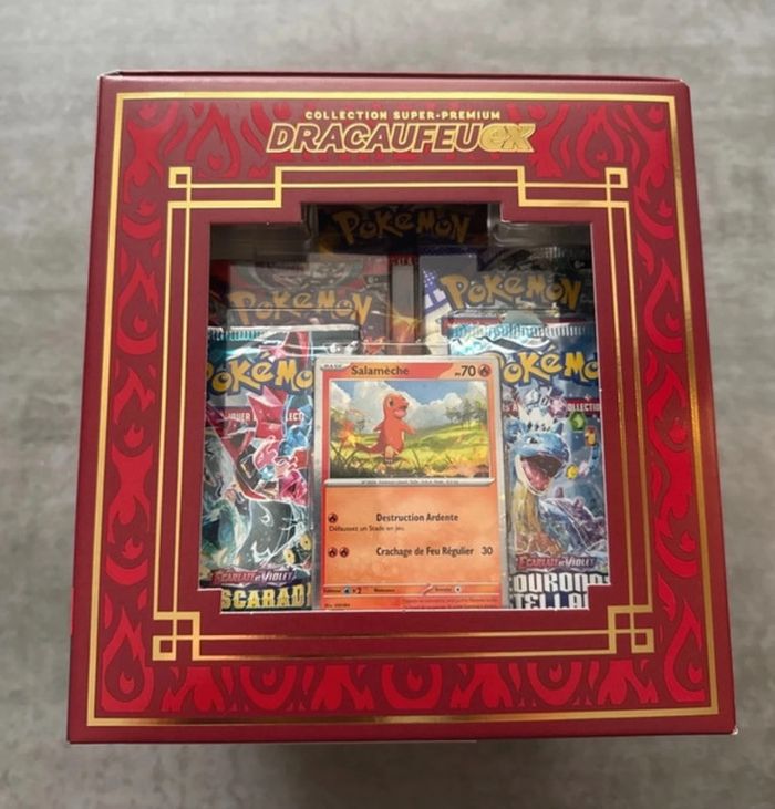 Coffret Pokémon Dracaufeu EX Collection Super Premium - photo numéro 2