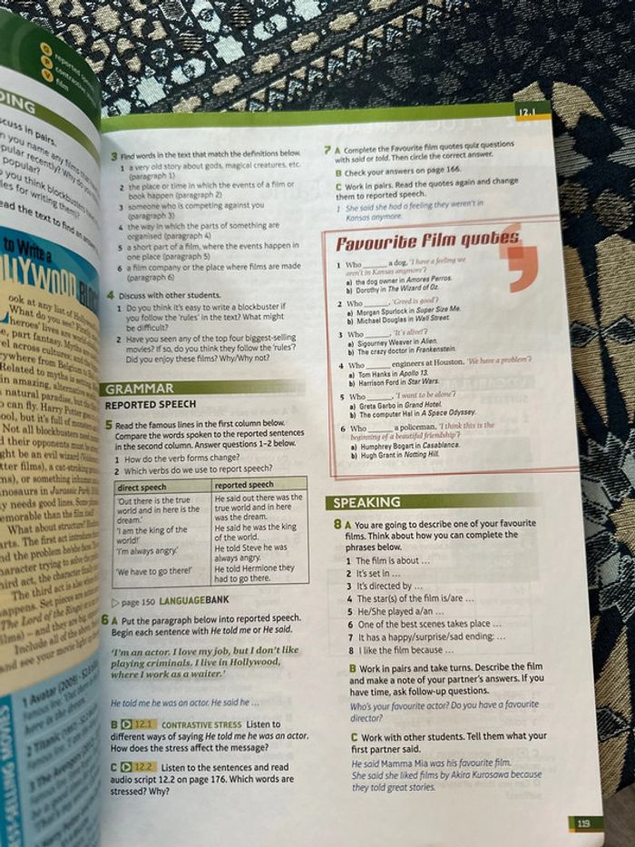 Manuel scolaire Speakout Pre-intermediate students’ book - photo numéro 3