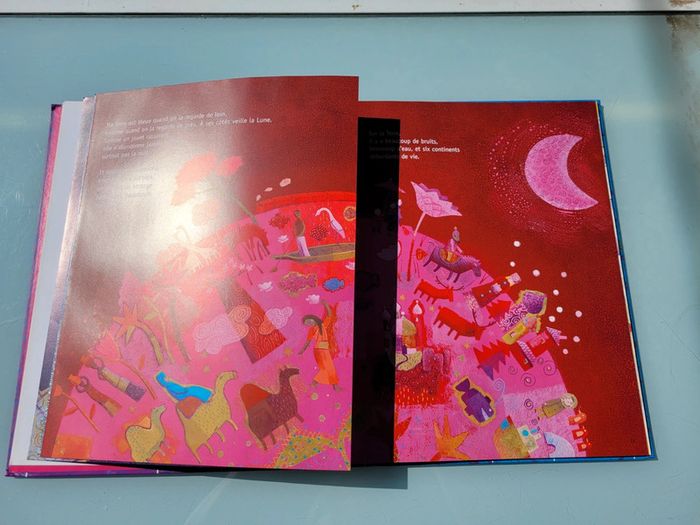 Livre grand format Ma Maison Bleue, Éditions Rue du Monde (39) - photo numéro 5