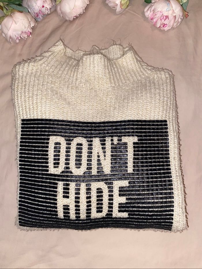 Pull épais d’hiver , manches larges , tres bon état , taille 40 - photo numéro 5