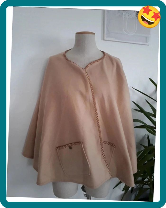 Poncho/cap polaire pour l'hivers Neuve🌿💝 - photo numéro 2