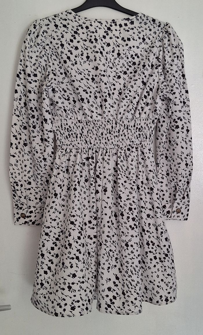 Robe fluide bicolore - photo numéro 4