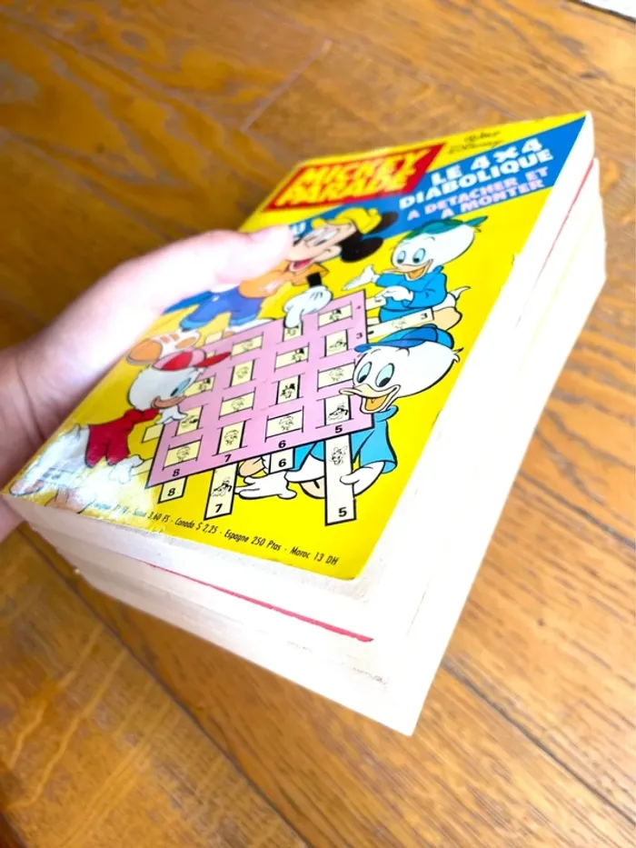 Lot de 4 Magazines Mickey Parade – Éditions Vintage Rares - photo numéro 6