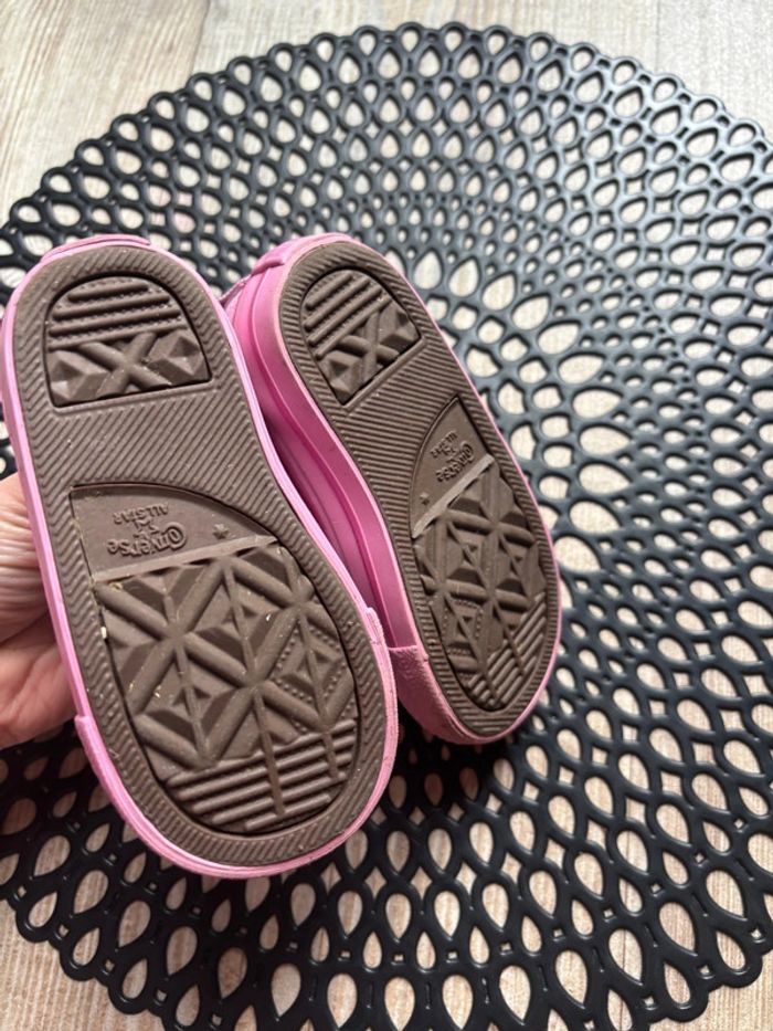 Converse rose scratch paillette - photo numéro 4