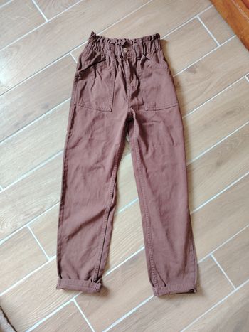 👖Jean marron pour femme coupe mom taille 34 neuf jamais porté