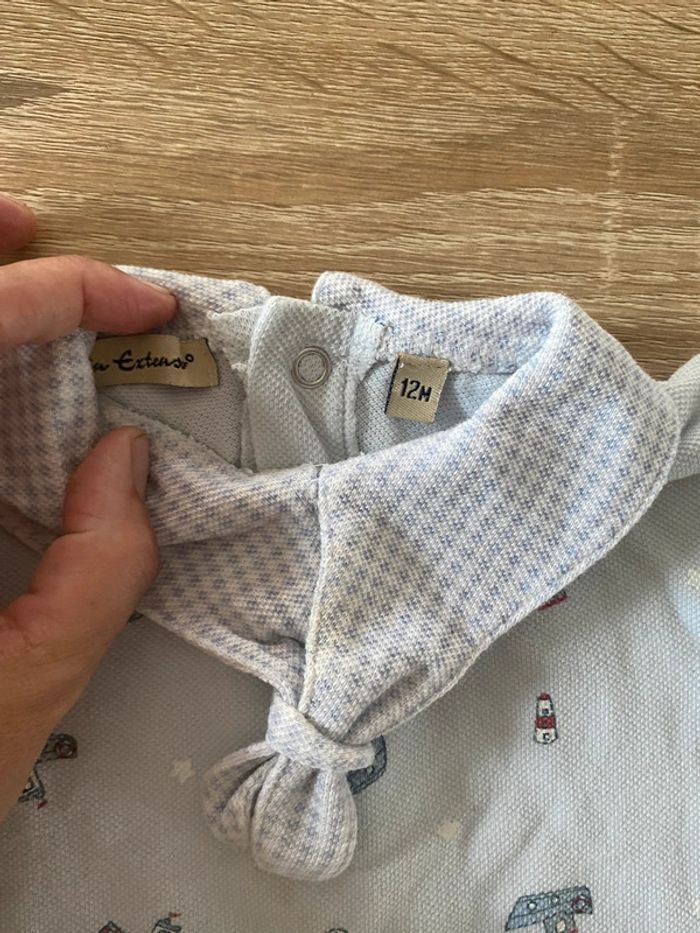 Barboteuse vintage In extenso marinière - photo numéro 2