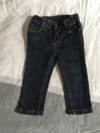 Jean brut petit bateau 12 mois