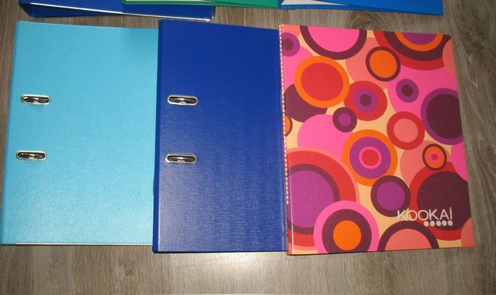LOT DE 5 GRANDS CLASSEURS - DOS 4,5 cm - NEUF - n°04 - photo numéro 3