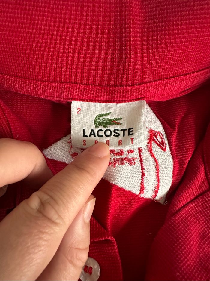 T-shirt Lacoste Taille M - photo numéro 2