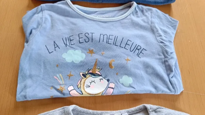 Lot de 3 hauts de pyjamas - photo numéro 3