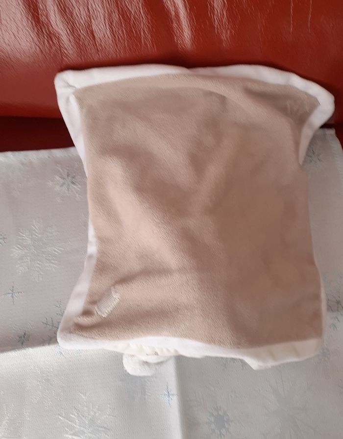 Peluche-doudou "Panpan le lapin" avec mouchoir imprimé - photo numéro 9