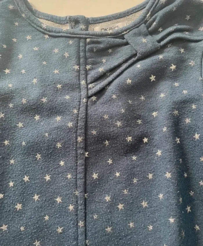 Robe manches longues motif étoile - photo numéro 3