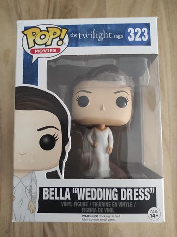Figurine Funko pop Bella Wedding Dress 323 ( Twilight )