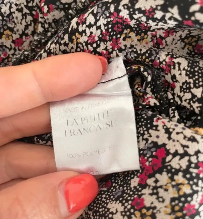La petite française robe imprimer Fleurie femme taille 36 - photo numéro 2