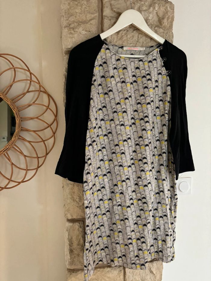 Robe soie virginie castaway