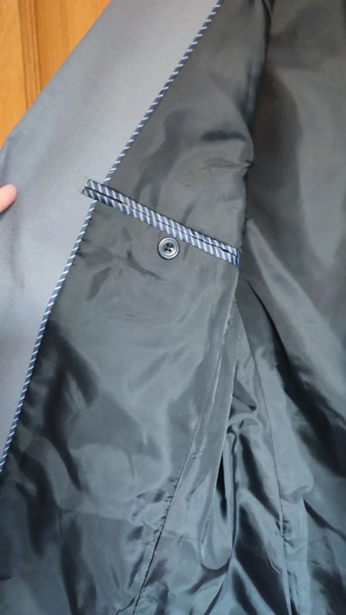 Veste costume gris - photo numéro 3