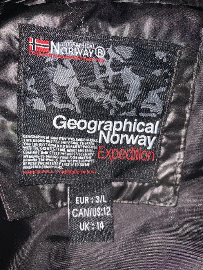 Doudoune sans manches Geographical Norway taille L - photo numéro 9