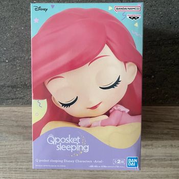 Walt Disney Figurine QPosket Sleeping Ariel La Petite Sirène A Bandai