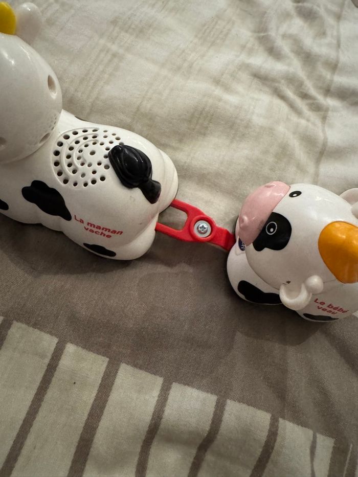 Tut tut animaux vache et son bébé - photo numéro 4