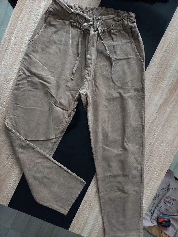 Pantalon en velours L/XL - photo numéro 16