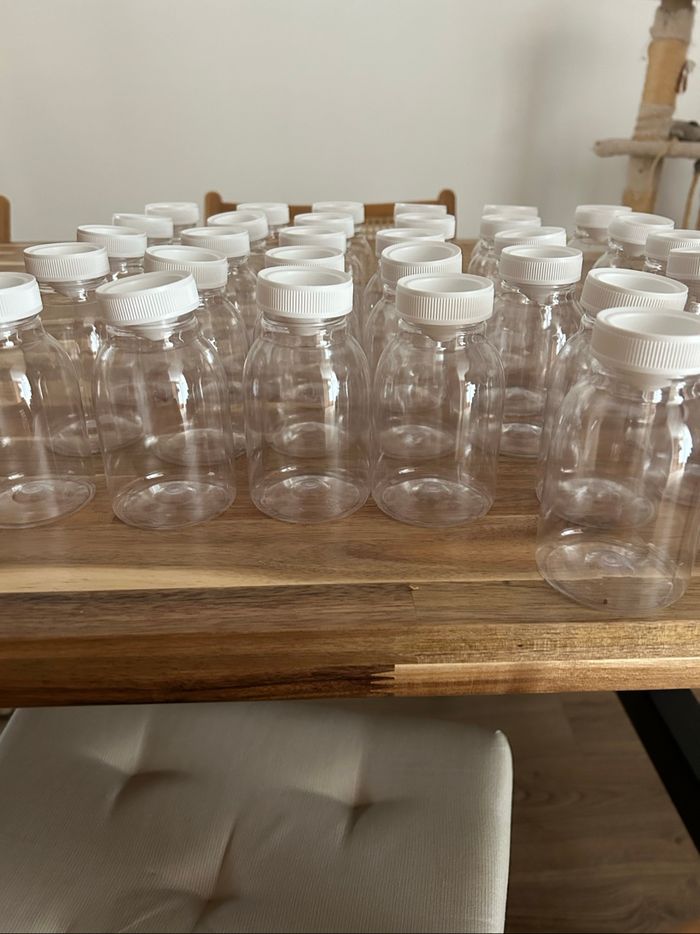 32 flacons avec couvercles - photo numéro 2