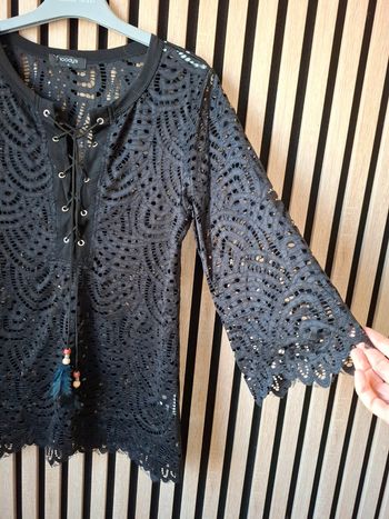 Haut blouse noire chic Moody's T 38