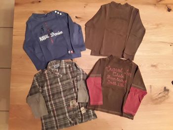 Tee shirts et chemises manches longues 3 ans