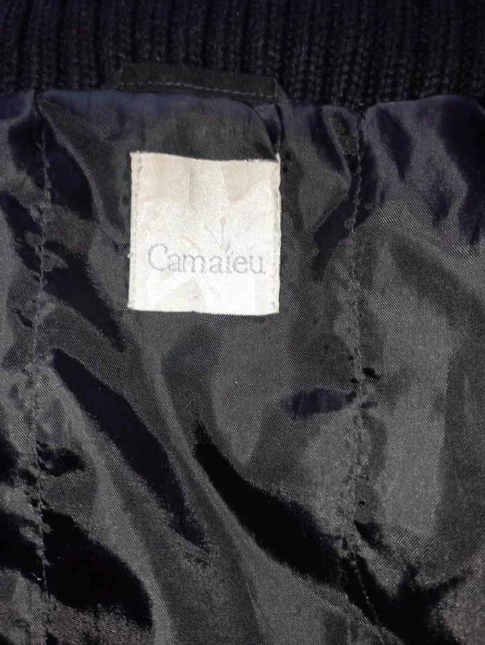 Veste noire femme taille 40 marque camaïeu très bon état - photo numéro 5