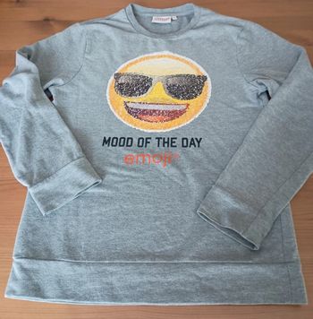 Pull à sequins emoji taille 12 ans