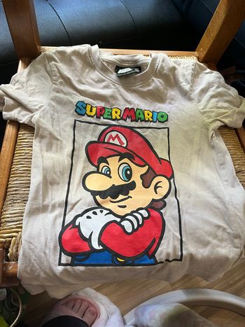 T-shirt garçon 4 ans super mario 